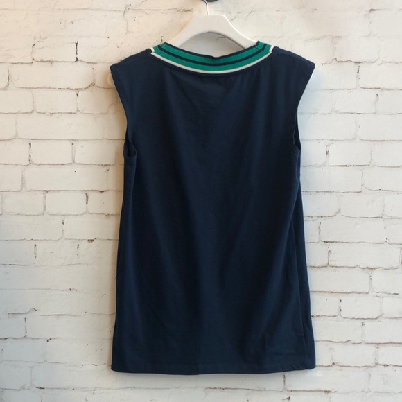 Noppies Navy V-Neck Tank Top - Picture 2 of 4